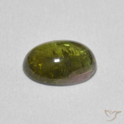 1.29克拉天然碧玺，椭圆形，透明