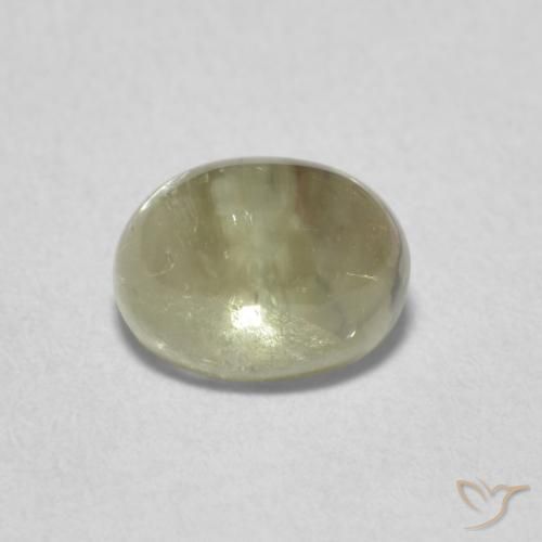 1.36ct 天然 中绿色 碧玺, 椭圆形, 透明