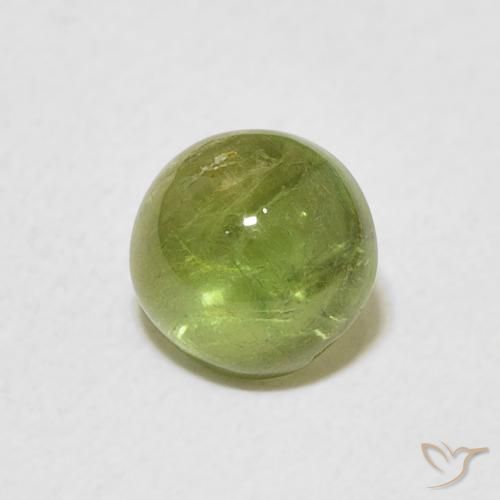 1.24克拉天然碧玺，圆形的，透明