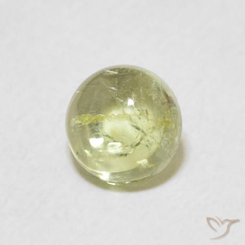 1.24克拉天然碧玺，圆形的，透明