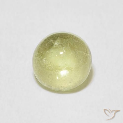1.06ct 天然 浅绿色 碧玺, 圆形的, 透明