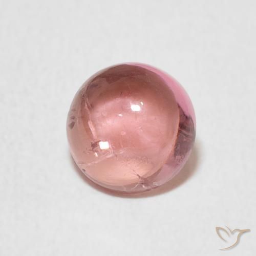 0.77克拉天然碧玺，圆形的，透明