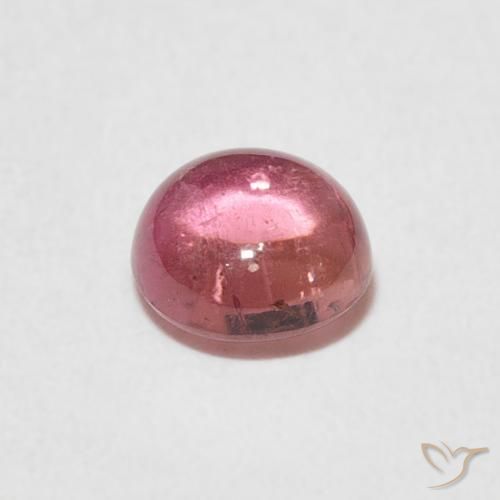 1.06克拉天然碧玺，圆形的，透明