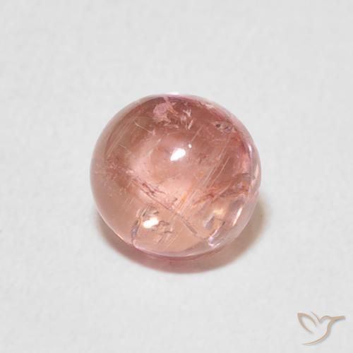 1.29克拉天然碧玺，圆形的，透明