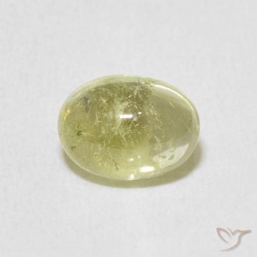 1.36ct 天然 淡黄色 碧玺, 椭圆形, 透明