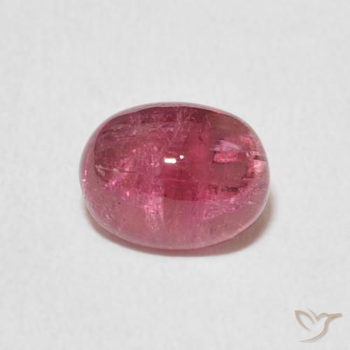 1.29ct 天然 深红色 碧玺, 椭圆形, 透明