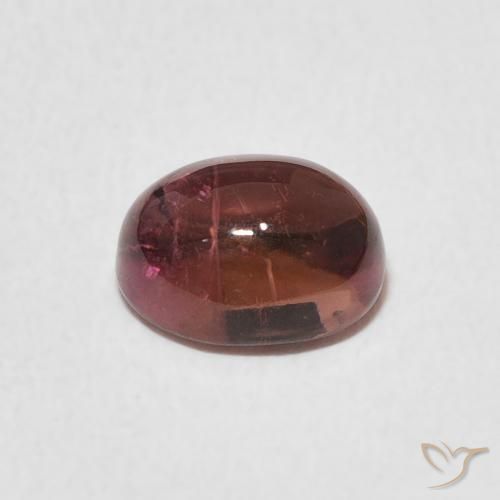 1.38克拉天然碧玺，椭圆形，透明
