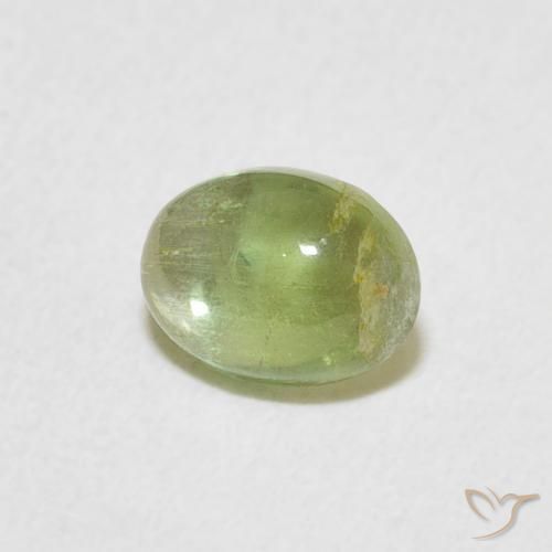 0.76克拉天然碧玺，椭圆形，透明