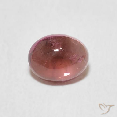 0.74ct 天然 中粉红色 碧玺, 椭圆形, 透明