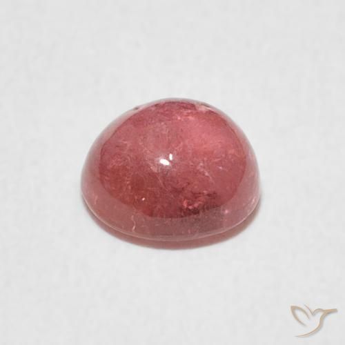 0.94克拉天然碧玺，圆形的，透明