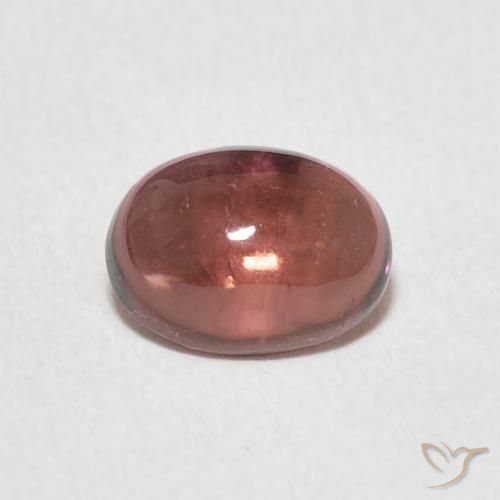 1.12ct 天然 深粉色 碧玺, 椭圆形, 透明