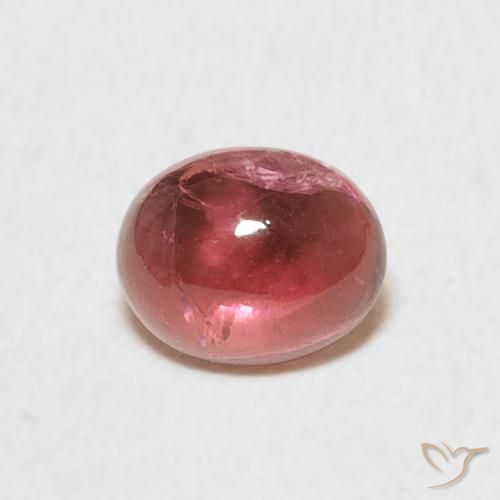 0.92ct 天然 中粉红色 碧玺, 椭圆形, 透明