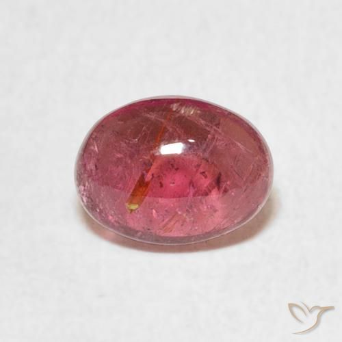 1.35ct 天然 橙粉色 碧玺, 椭圆形, 透明