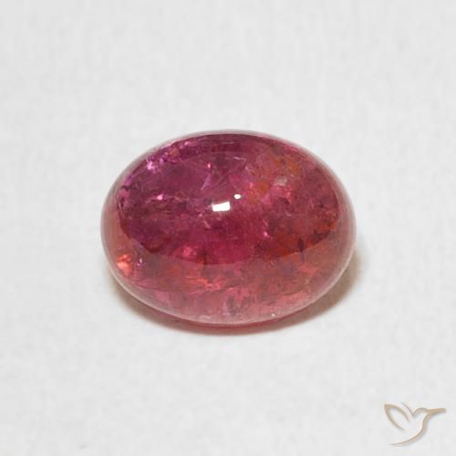 1.70ct 天然 橙粉色 碧玺, 椭圆形, 透明