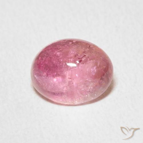 2.08ct 天然 浅粉色 碧玺, 椭圆形, 透明