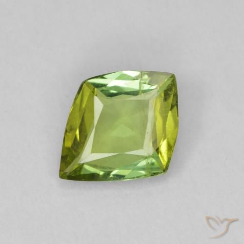 1.11ct 天然 充满活力的绿色 碧玺, 花式切割, VVS-VS