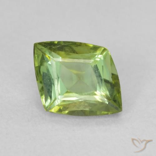 0.87ct 天然 浅森林绿 碧玺, 花式切割, VVS-VS