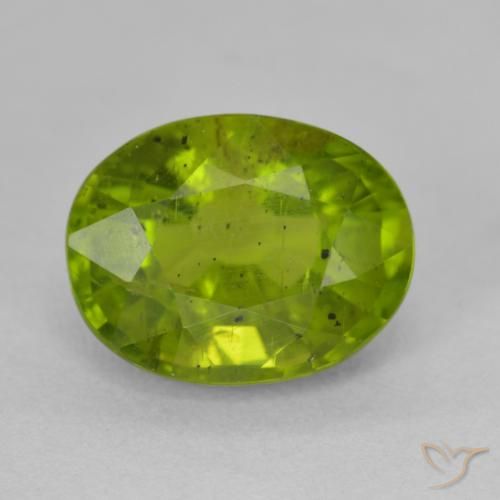 6.78ct 天然 充满活力的绿色 碧玺, 椭圆形, VS