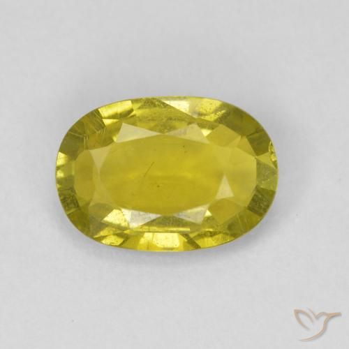 2.06ct 天然 中黄色 碧玺, 软垫, VS