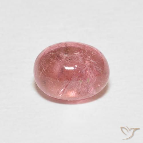 0.85ct 天然 浅粉色 碧玺, 椭圆形, 透明