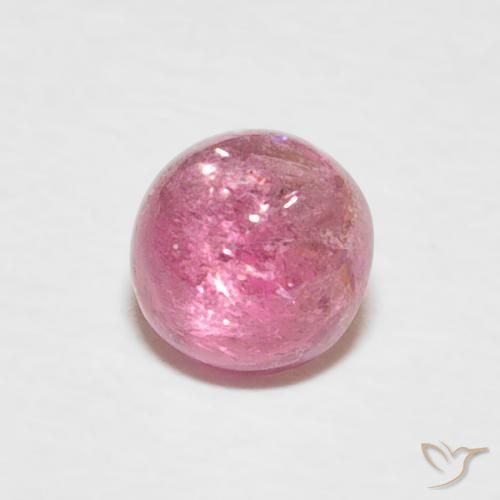 0.72克拉天然碧玺，圆形的，透明