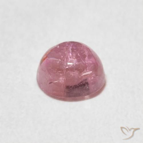 0.61克拉天然碧玺，圆形的，透明