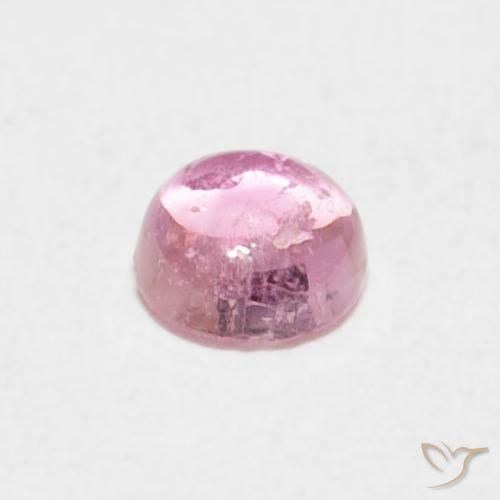 0.37克拉天然碧玺，圆形的，透明