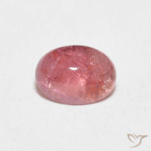 0.73ct 天然 艳粉色 碧玺, 椭圆形, 透明