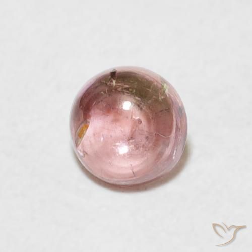 0.61克拉天然碧玺，圆形的，透明