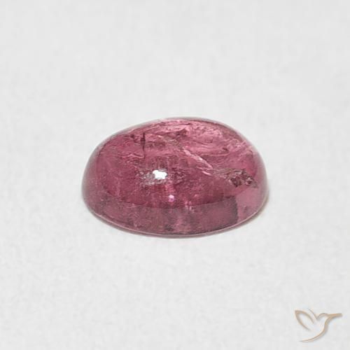 0.72克拉天然碧玺，椭圆形，透明