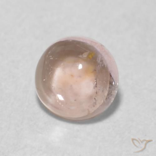 0.51克拉天然碧玺，圆形的，透明