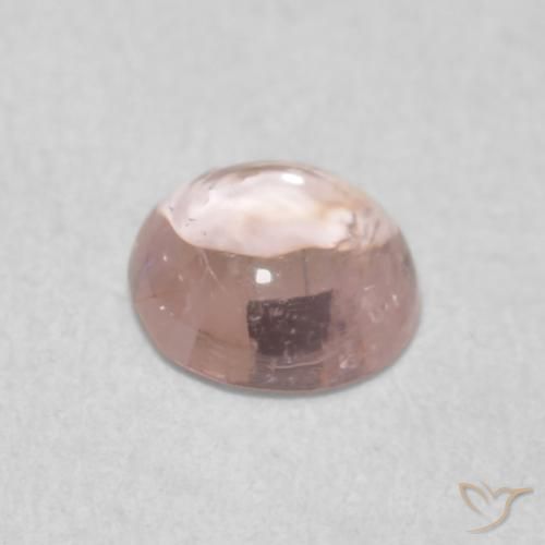 0.51克拉天然碧玺，圆形的，透明