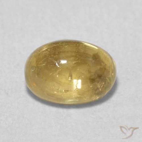 0.72ct 天然 托斯卡纳黄 碧玺, 椭圆形, 透明