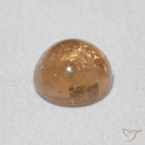 0.62克拉天然碧玺，圆形的，透明