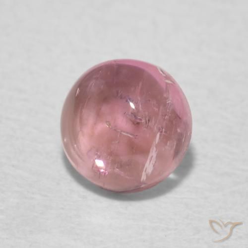 0.54克拉天然碧玺，圆形的，透明