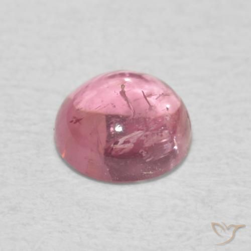 0.54克拉天然碧玺，圆形的，透明