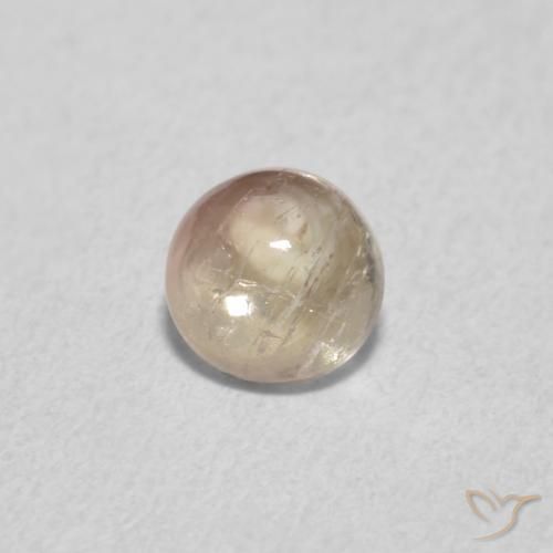 0.71克拉天然碧玺，圆形的，透明