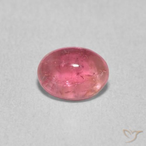 0.67ct 天然 浅粉色 碧玺, 椭圆形, 透明