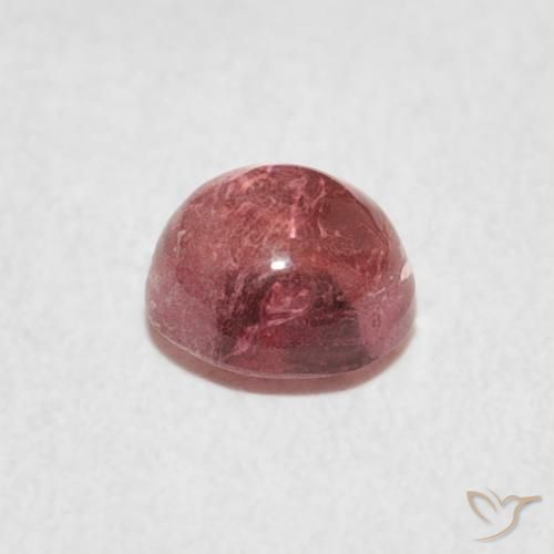 0.72克拉天然碧玺，圆形的，透明