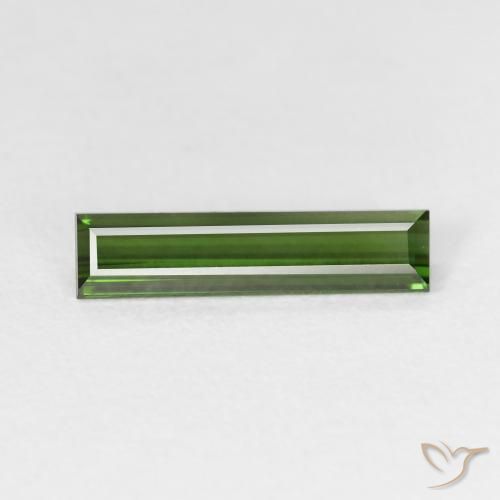 1.16ct 天然 森林绿 碧玺, 狭长方形, VS
