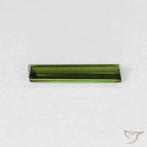 0.57克拉天然碧玺，狭长方形，VVS