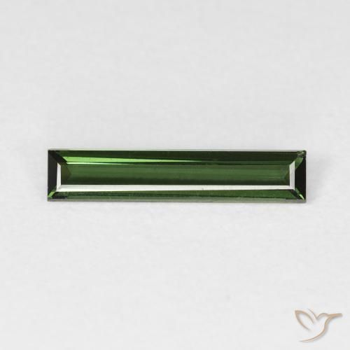 0.83ct 天然 大地绿 碧玺, 狭长方形, VVS-VS