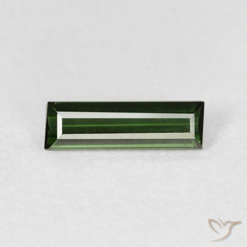 0.72ct 天然 大地绿 碧玺, 狭长方形, VVS-VS