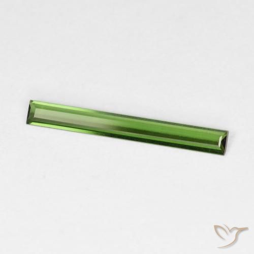 0.50克拉天然碧玺，狭长方形，VVS