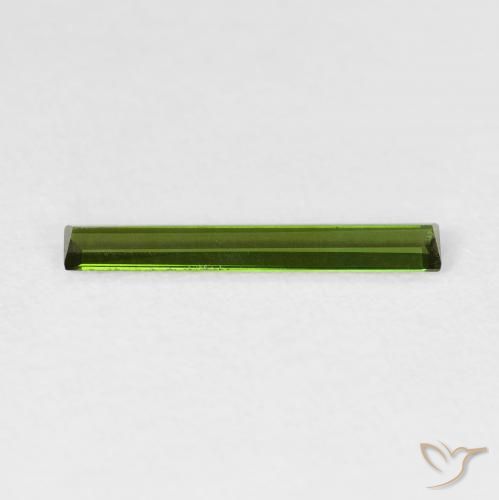 0.55克拉天然碧玺，狭长方形，VVS