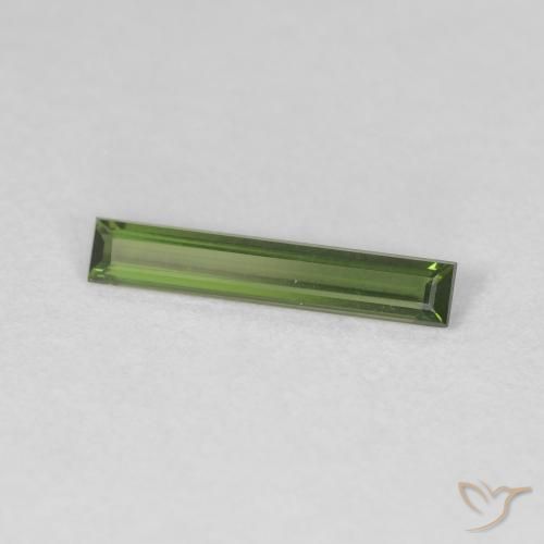 0.46克拉天然碧玺，狭长方形，VVS