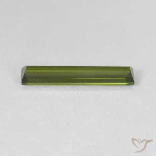 0.95克拉天然碧玺，狭长方形，VVS