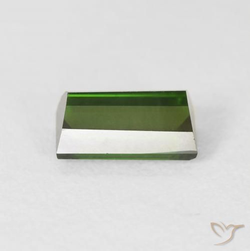 1.18克拉天然碧玺，狭长方形，VVS