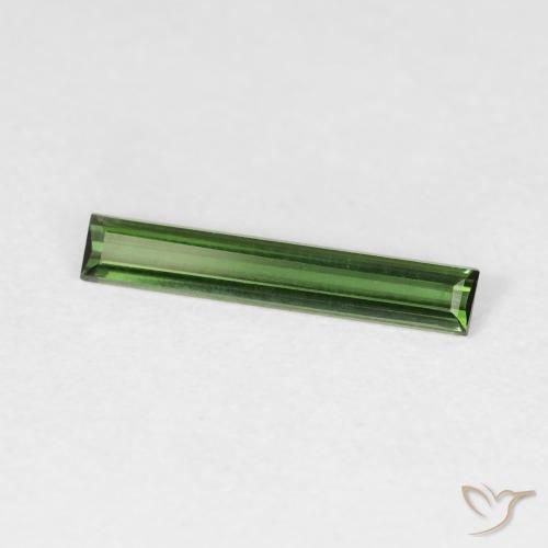 0.57克拉天然碧玺，狭长方形，VVS