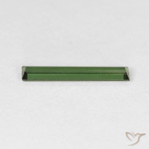 0.57克拉天然碧玺，狭长方形，VVS
